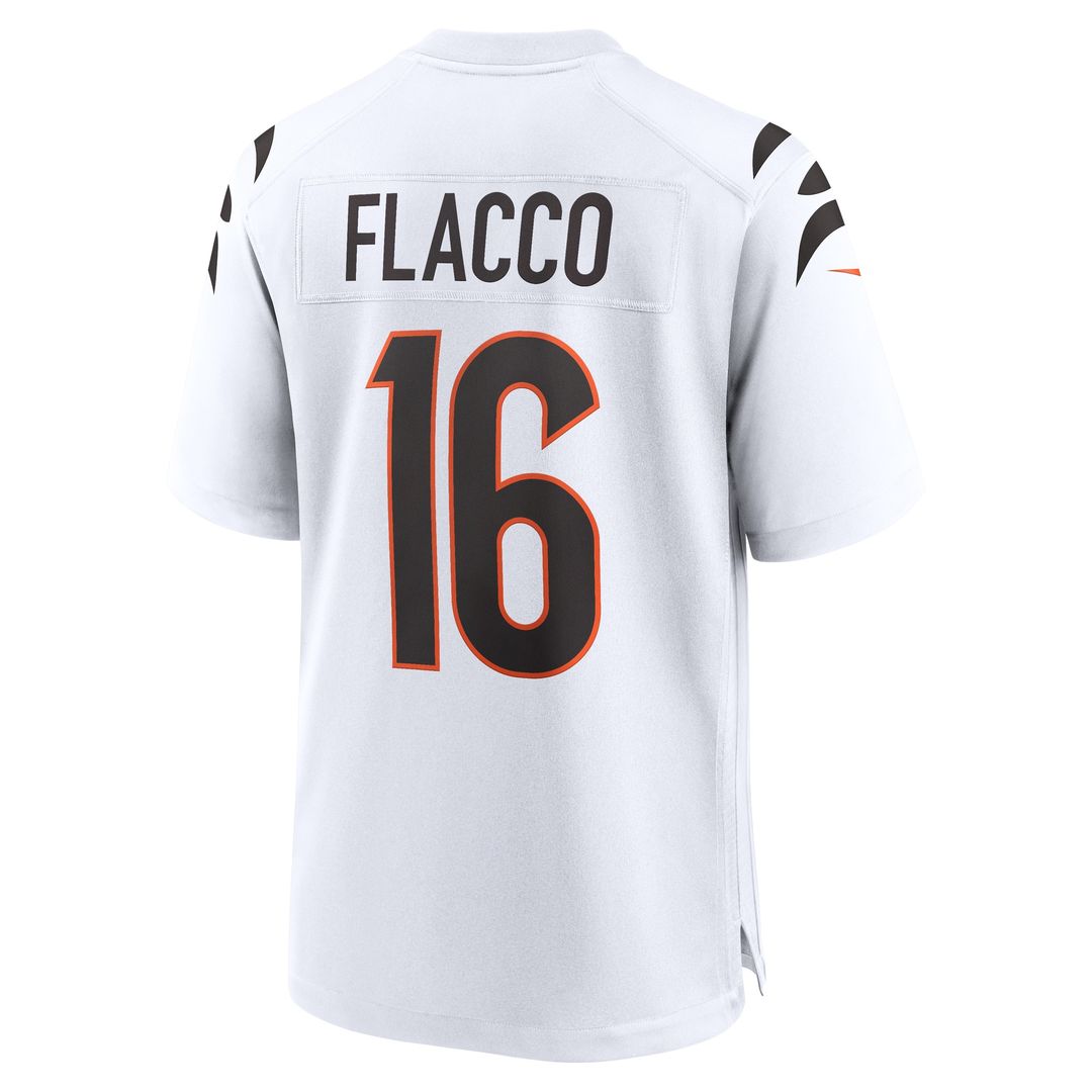 Joe Flacco Cincinnati Bengals Alternate Game Jersey - Orange