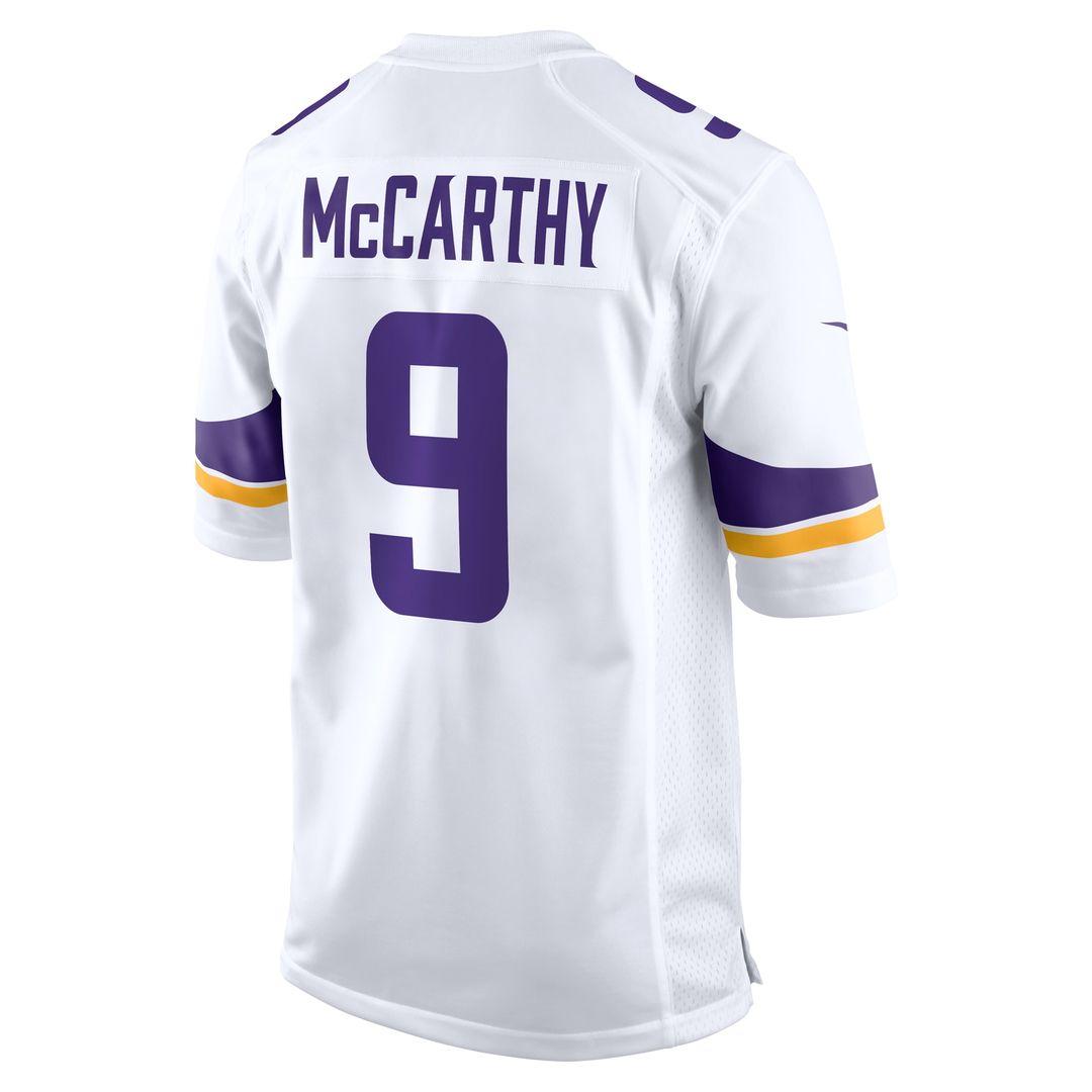J.J. McCarthy Minnesota Vikings 2nd Alternate Player Game Jersey - Purple