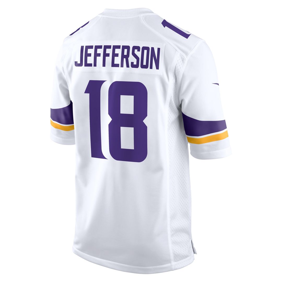 Justin Jefferson Minnesota Vikings Player Game Jersey - Purple