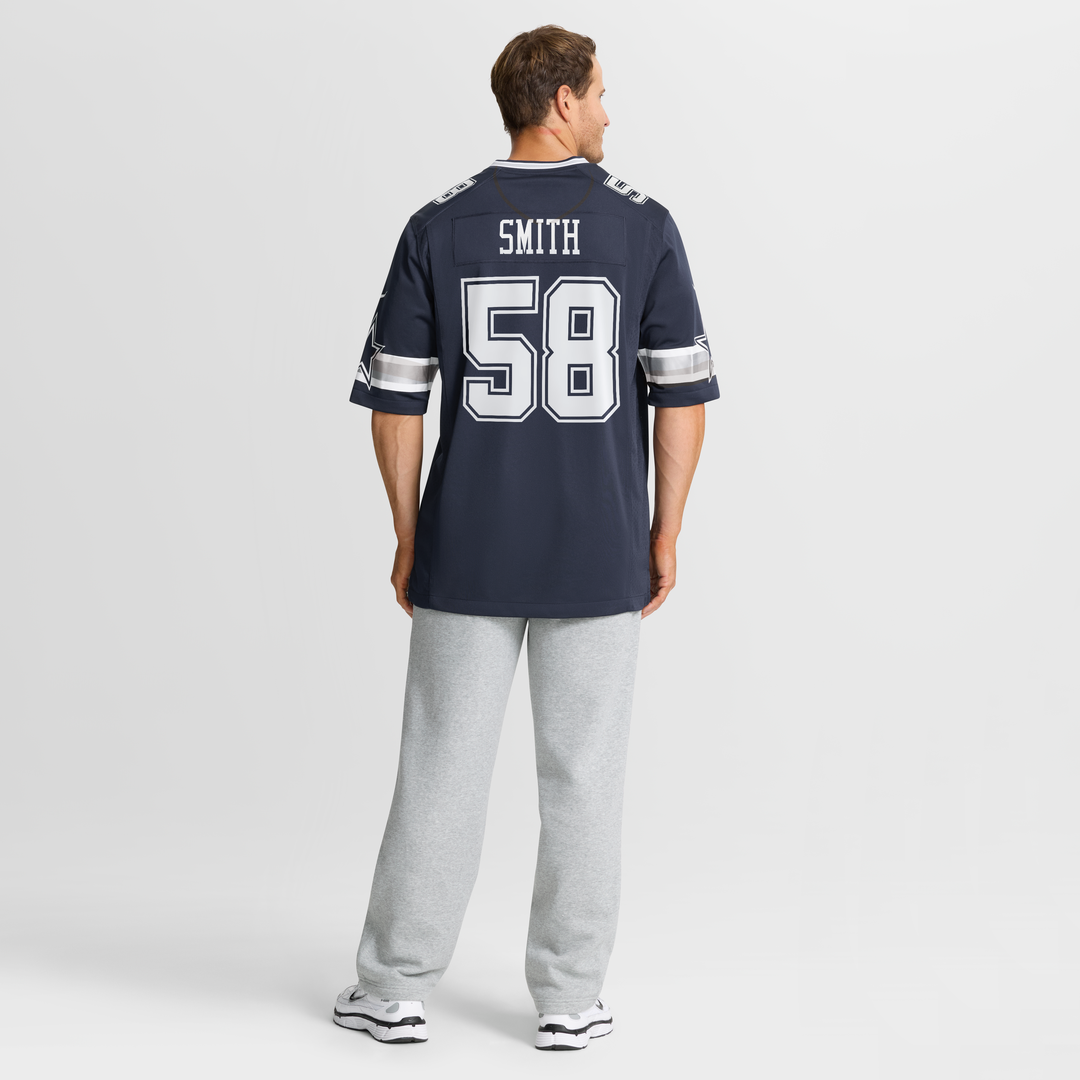 Mazi Smith Dallas Cowboys Game Jersey - Navy
