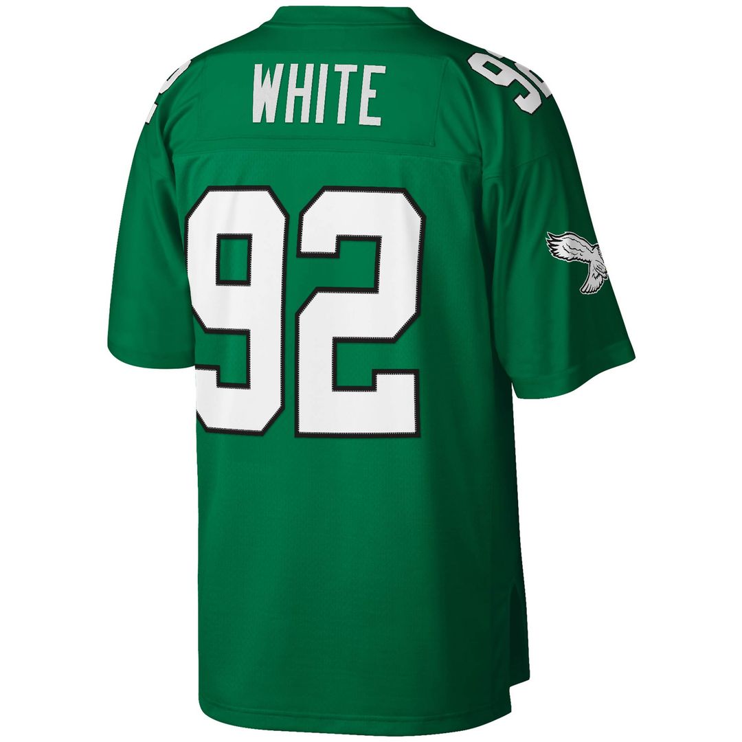 Reggie White Philadelphia Eagles Legacy Replica Jersey - Kelly Green