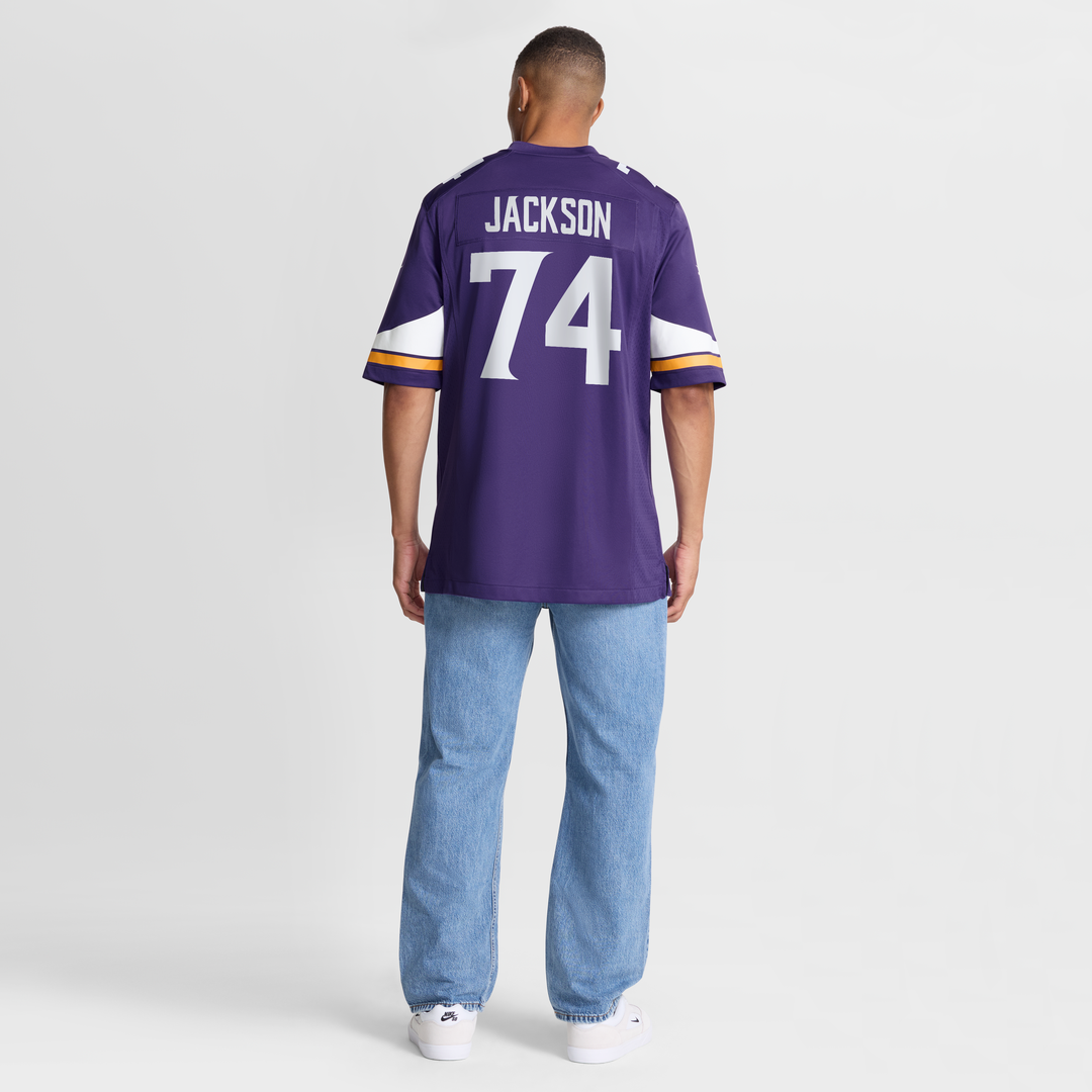 Donovan Jackson Minnesota Vikings Game Player Jersey - Purple