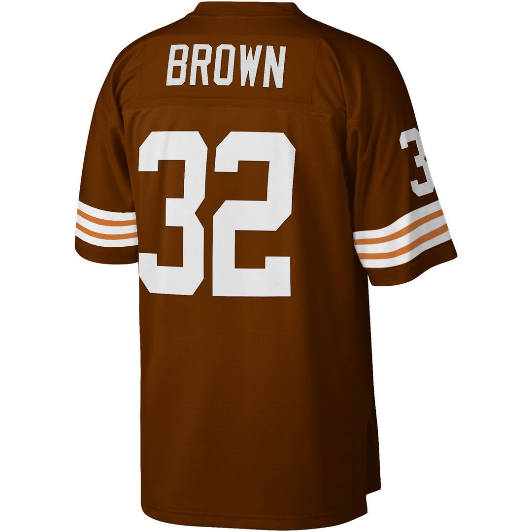 Jim Brown Cleveland Browns Legacy Replica Jersey - Brown