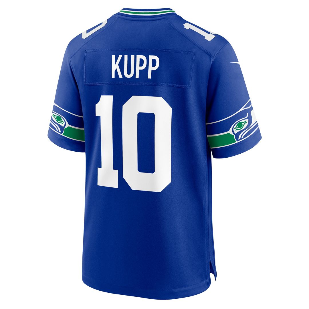 Cooper Kupp Seattle Seahawks Team Game Jersey - College Navy