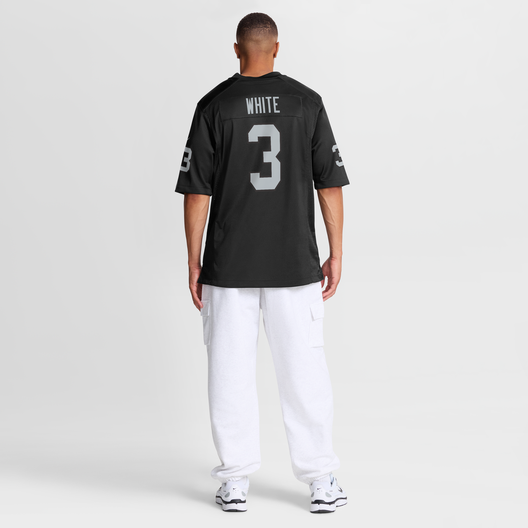 Zamir White Las Vegas Raiders Team Game Jersey - Black