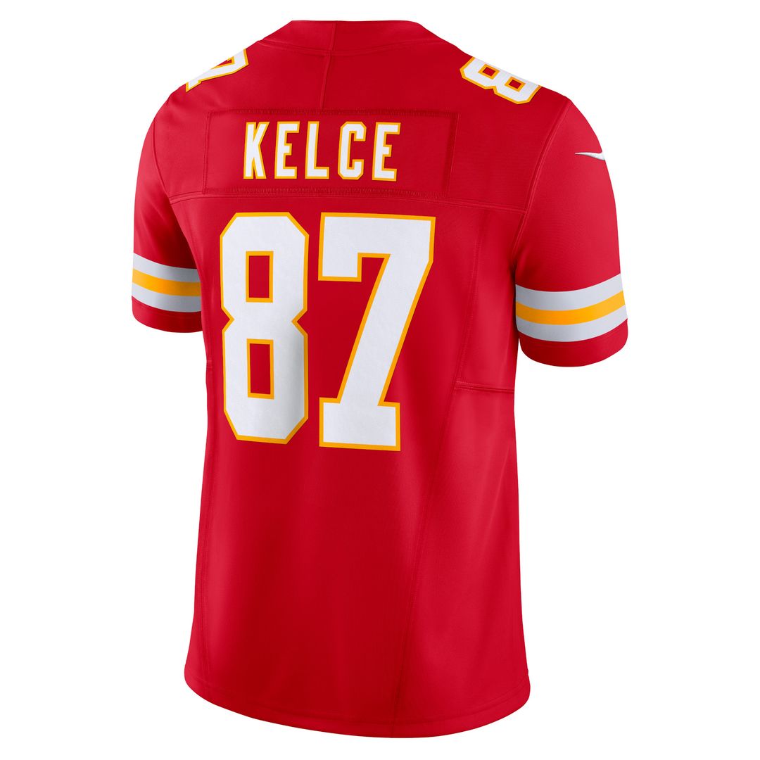 Travis Kelce Kansas City Chiefs Vapor F.U.S.E. Limited Jersey - White