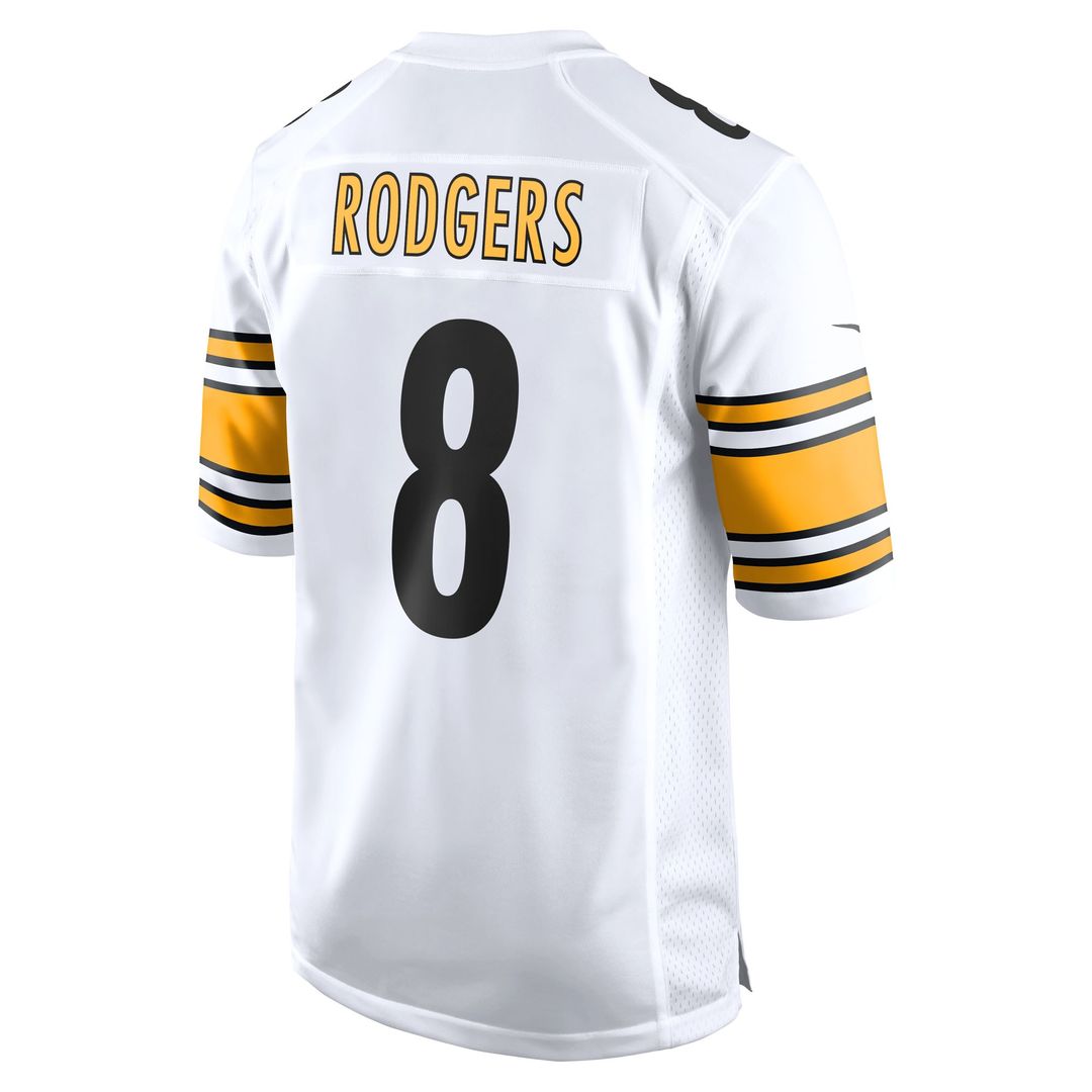 Aaron Rodgers Pittsburgh Steelers Alternate 1933 Throwback Game Jersey - Gold