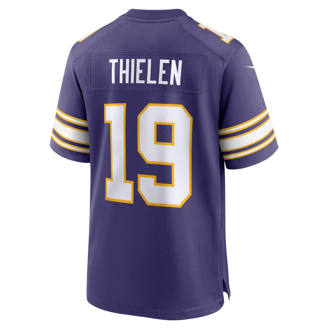 Adam Thielen Minnesota Vikings Alternate Game Player Jersey - Purple