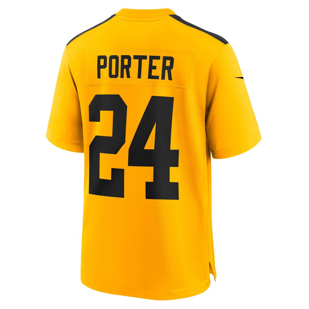 Joey Porter Jr. Pittsburgh Steelers Game Jersey - Black