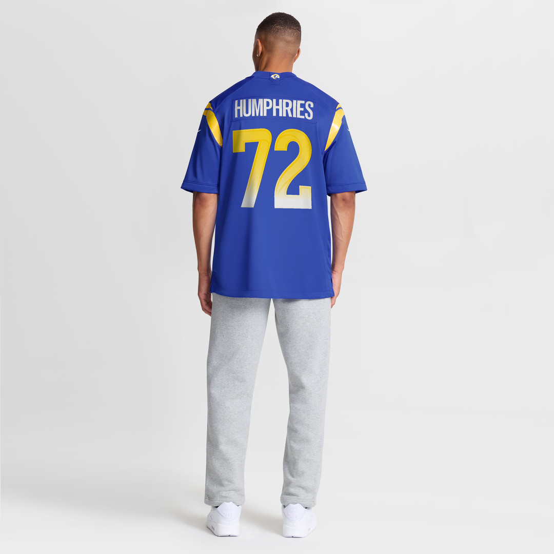 D.J. Humphries Los Angeles Rams Team Game Jersey - Royal