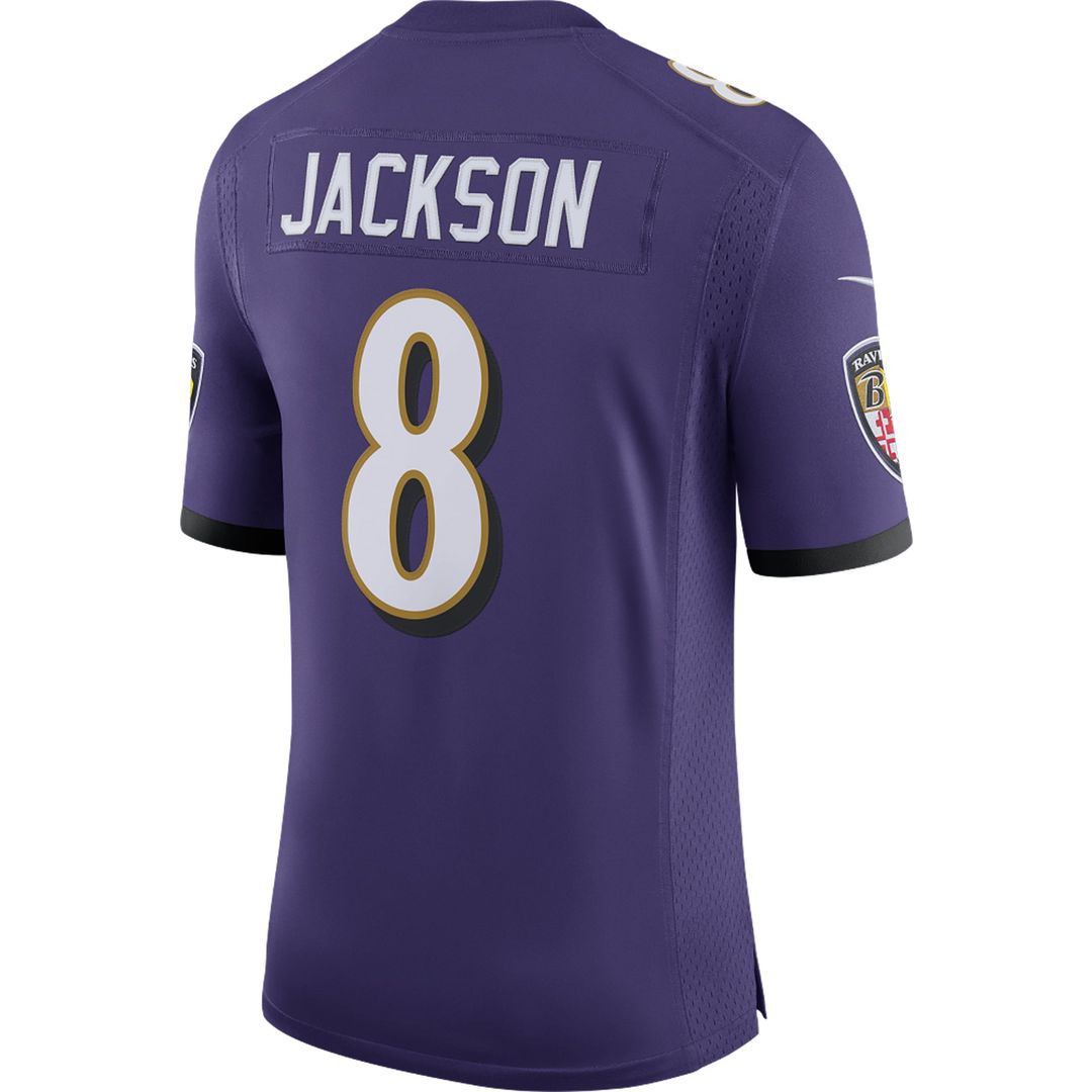 Lamar Jackson Baltimore Ravens Speed Machine Limited Jersey - Purple