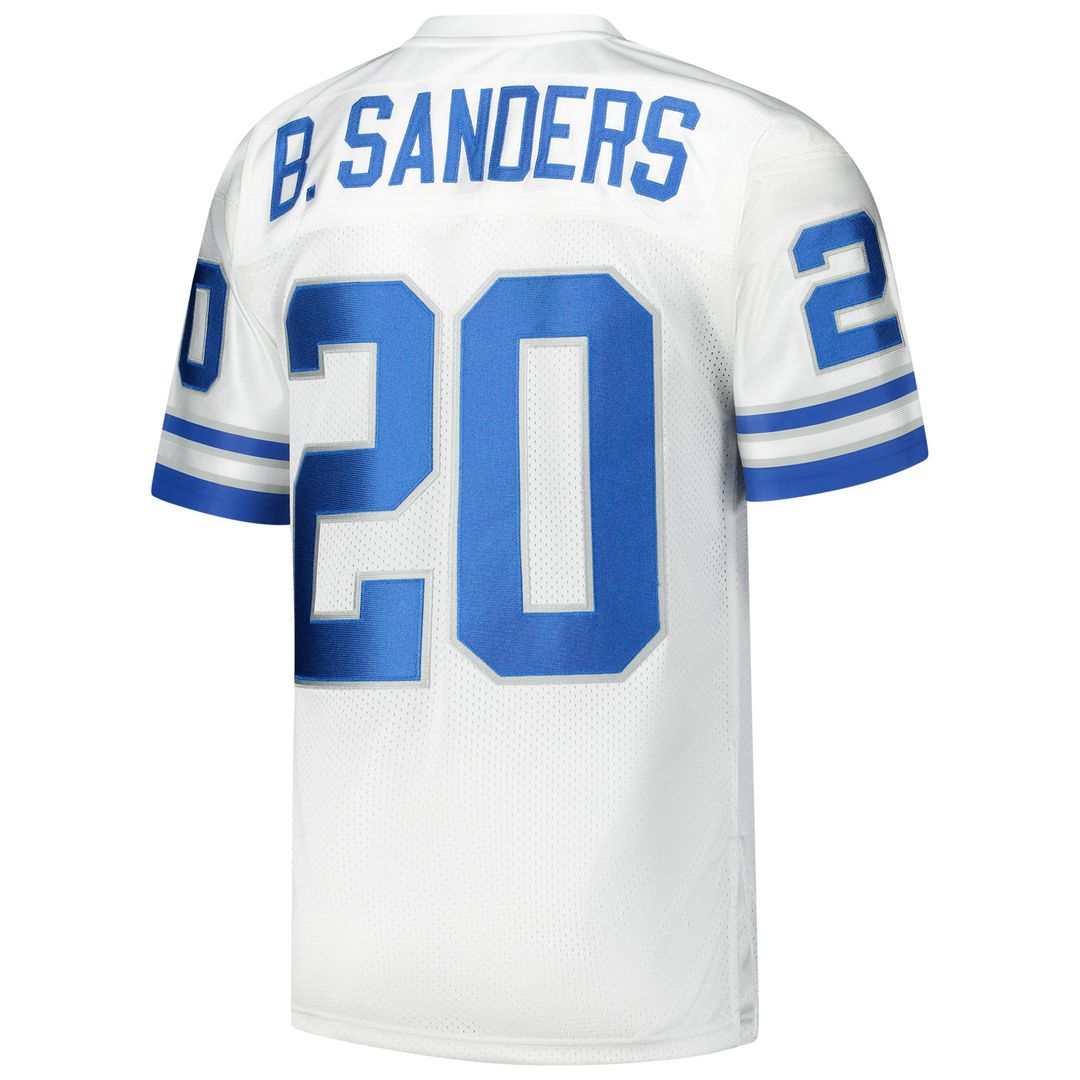 Barry Sanders Detroit Lions 1994 Authentic Throwback Retired Player Jersey - White
