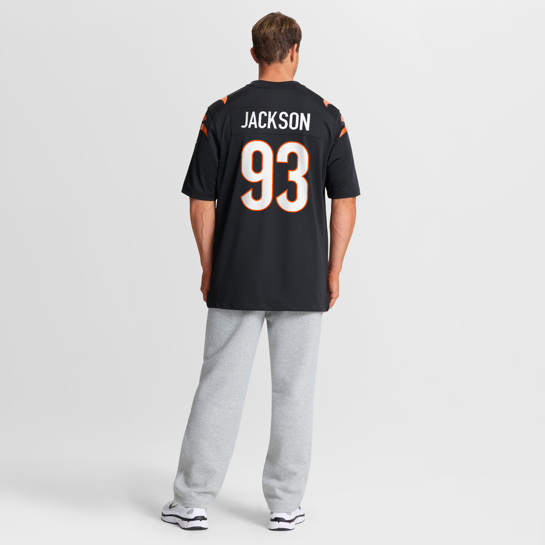 McKinnley Jackson Cincinnati Bengals Game Jersey - Black