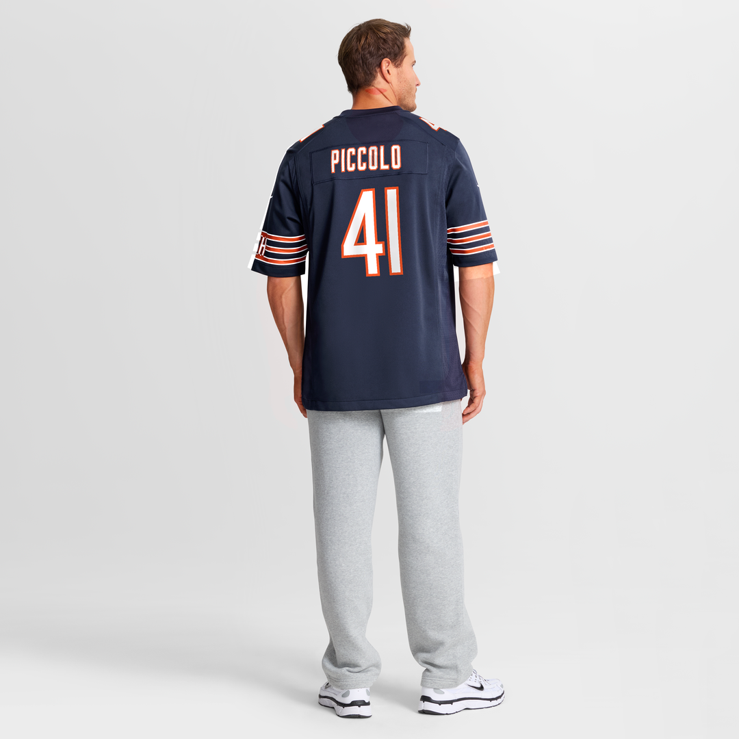 Brian Piccolo Chicago Bears Game Retired Player Jersey - Navy