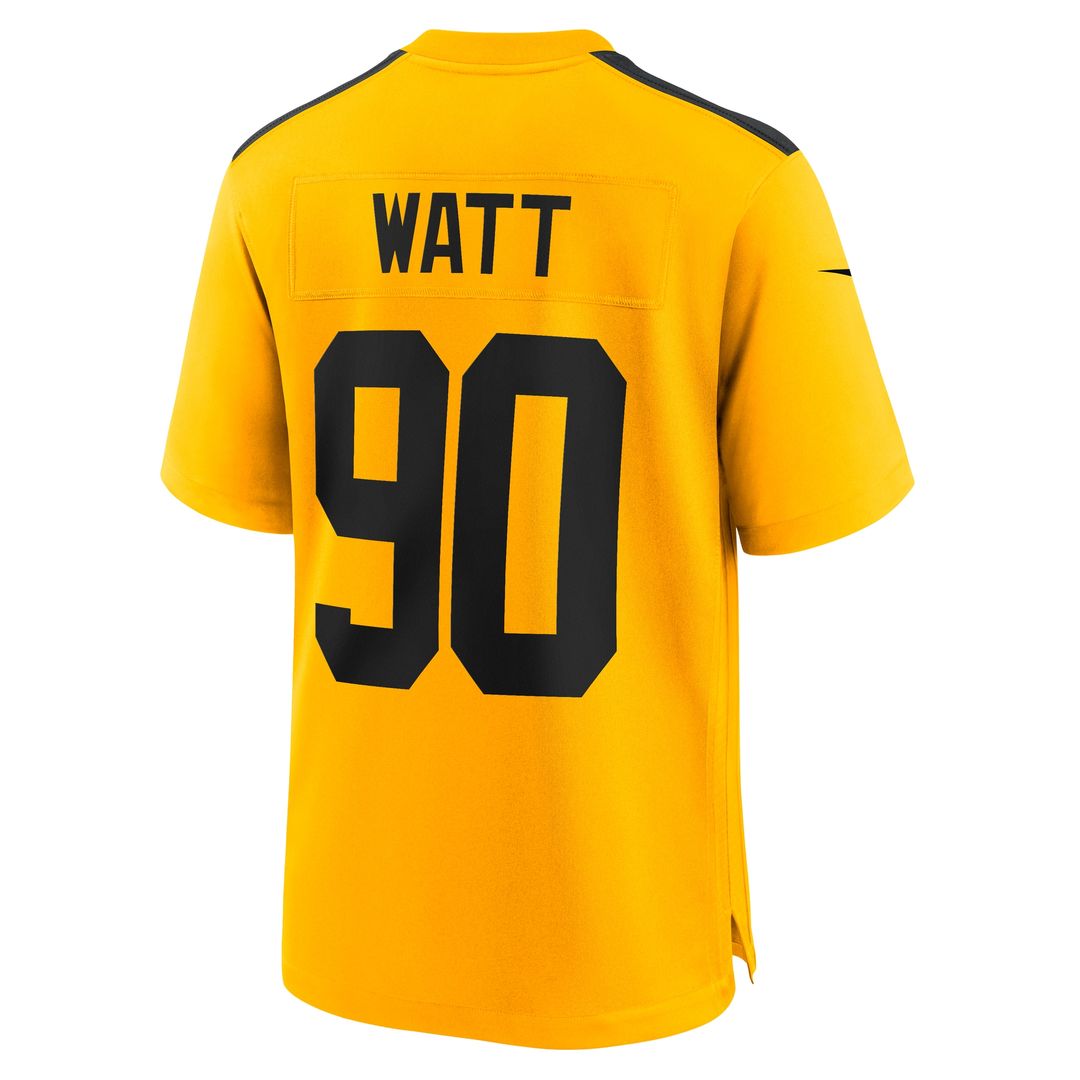 T.J. Watt Pittsburgh Steelers Game Jersey - Black