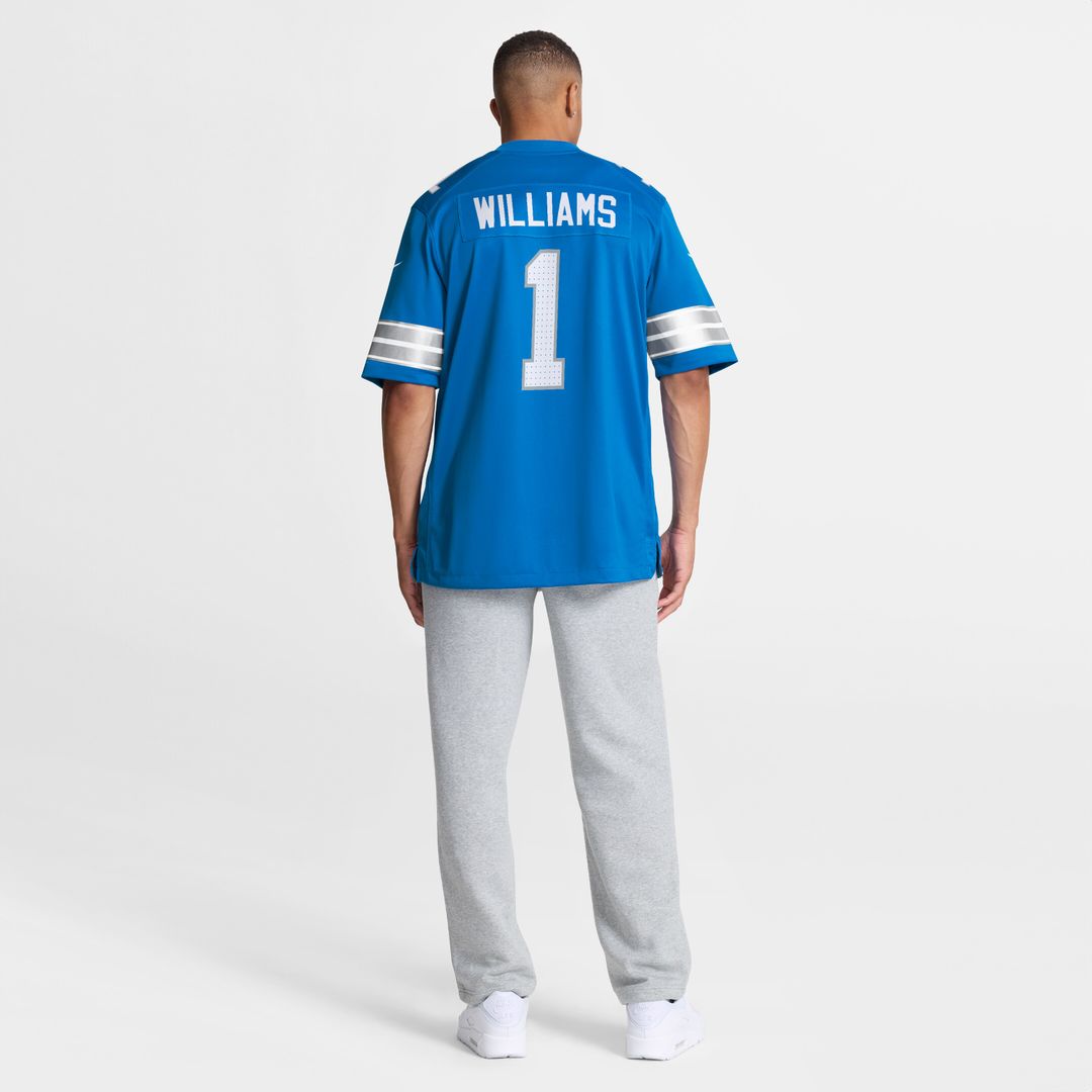 Jameson Williams Detroit Lions Alternate Game Player Jersey - Black