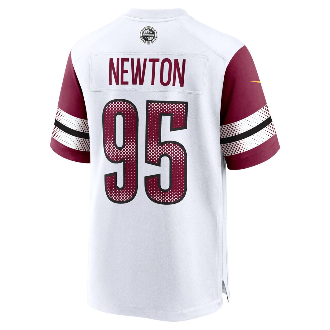 Jer'Zhan Newton Washington Commanders Game Jersey - White