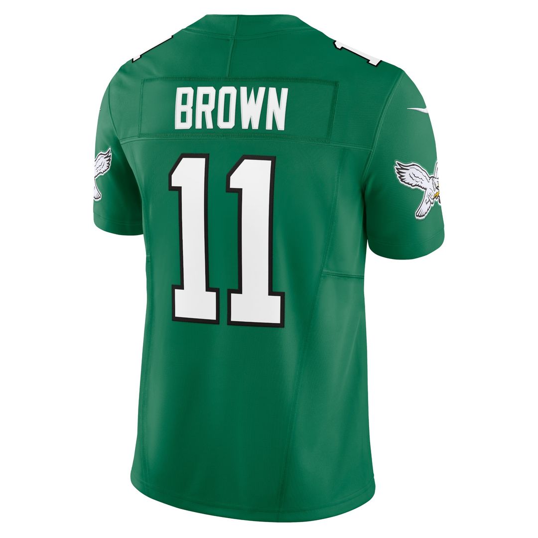 A.J. Brown Philadelphia Eagles Vapor F.U.S.E. Limited Jersey - Kelly Green