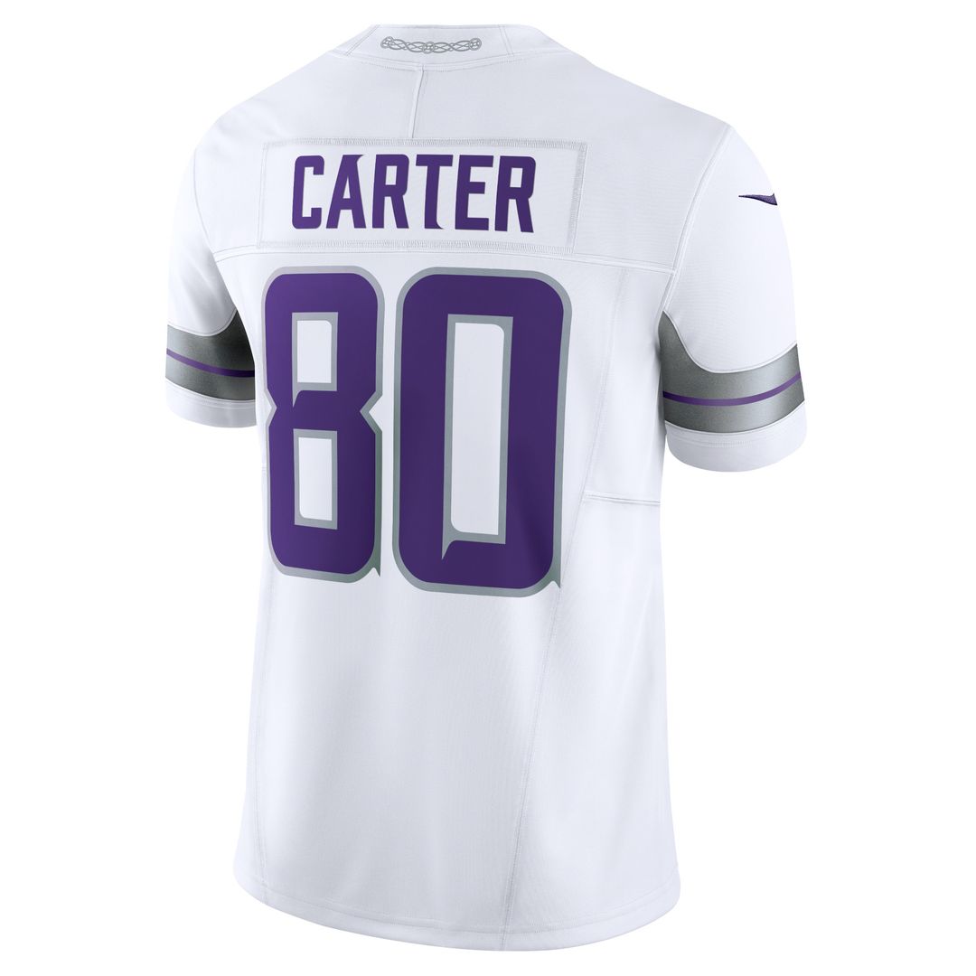 Cris Carter Minnesota Vikings Alternate Vapor F.U.S.E. Retired Player Limited Jersey - White