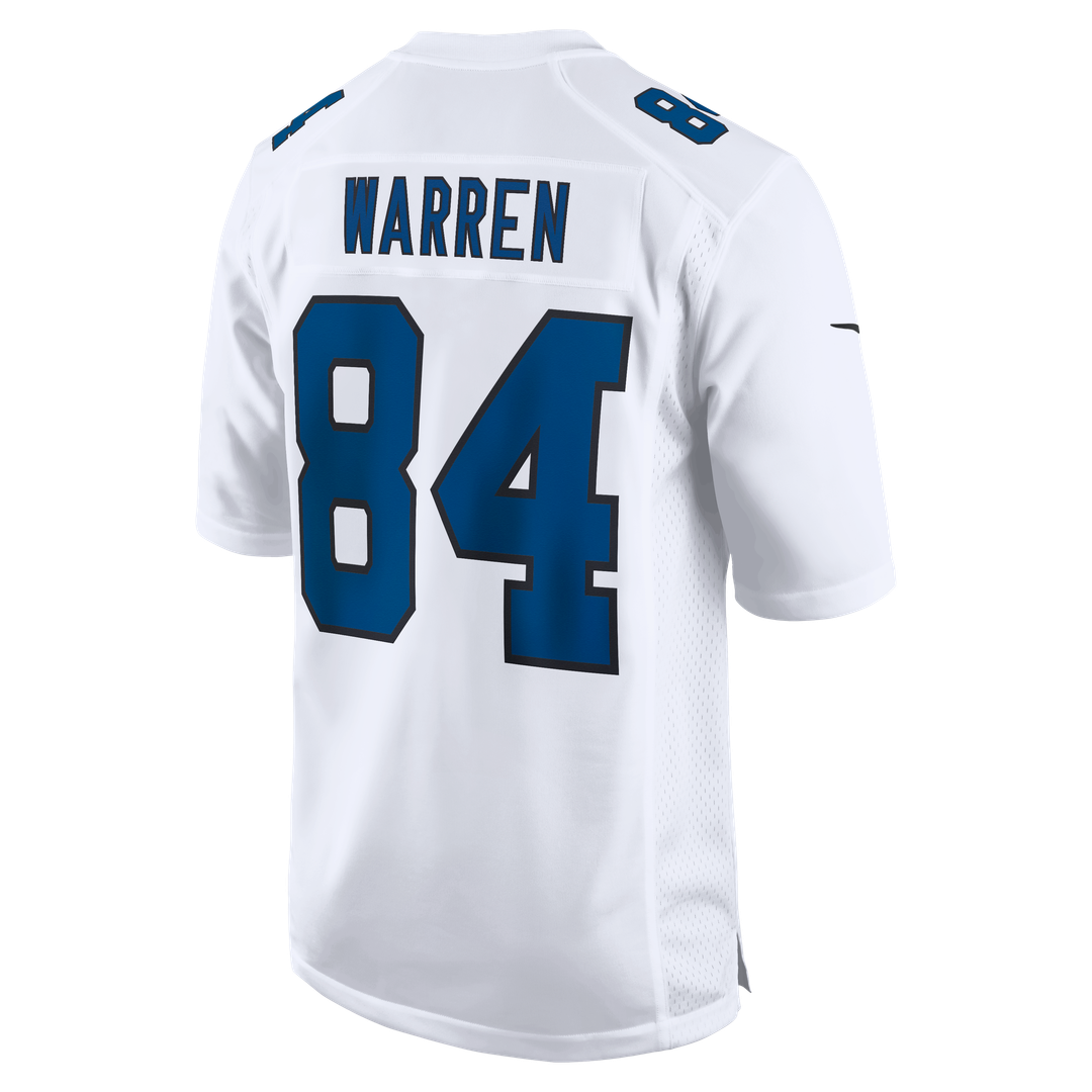 Tyler Warren Indianapolis Colts Fashion Game Jersey - Carbon Black