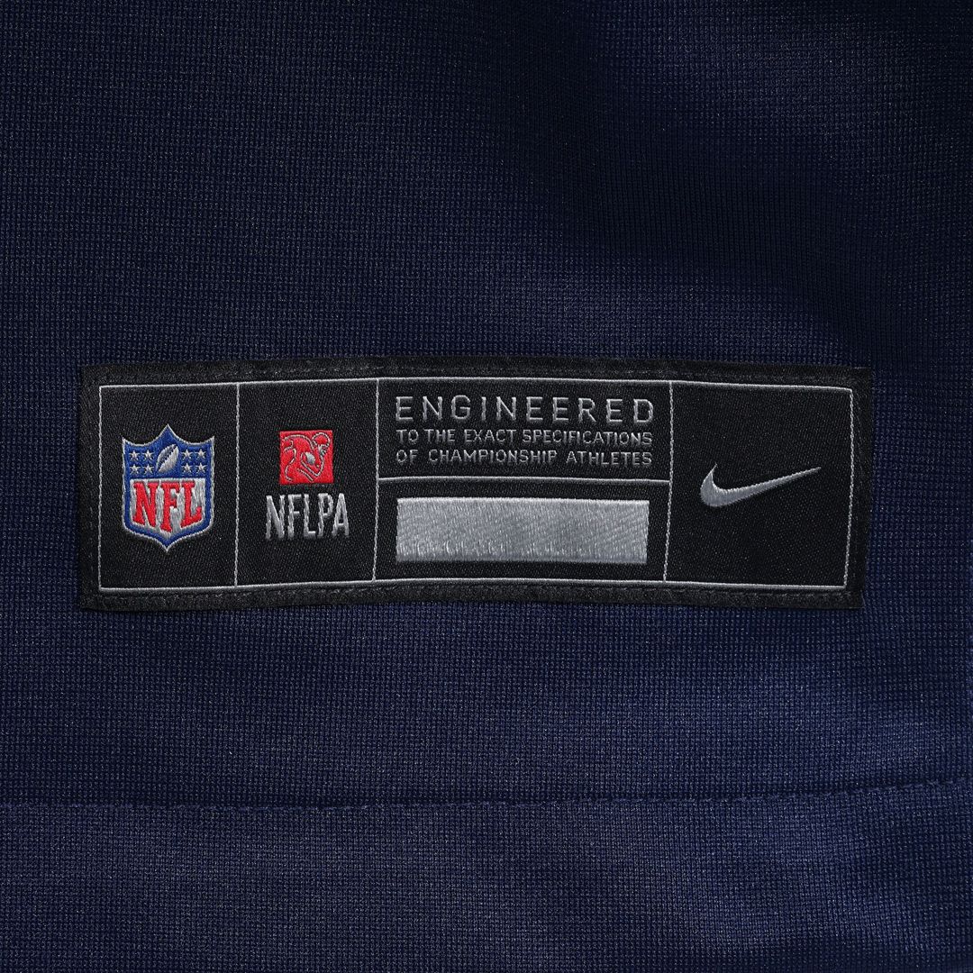 Jared Wilson New England Patriots Team Game Jersey - Navy