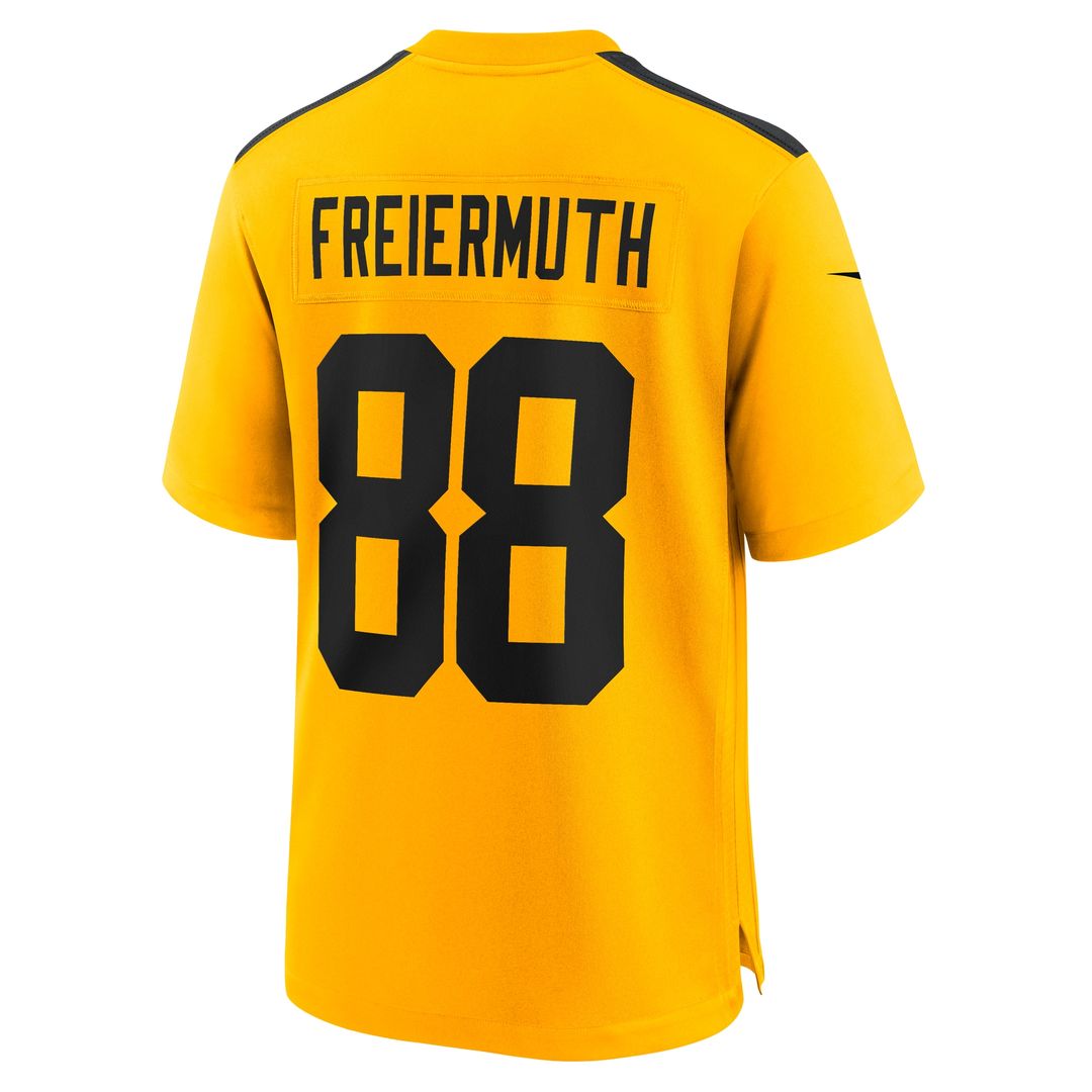 Pat Freiermuth Pittsburgh Steelers Game Jersey - Black