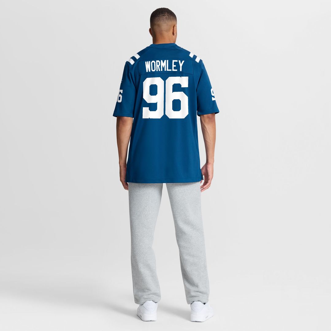 Chris Wormley Indianapolis Colts Team Game Jersey - Royal