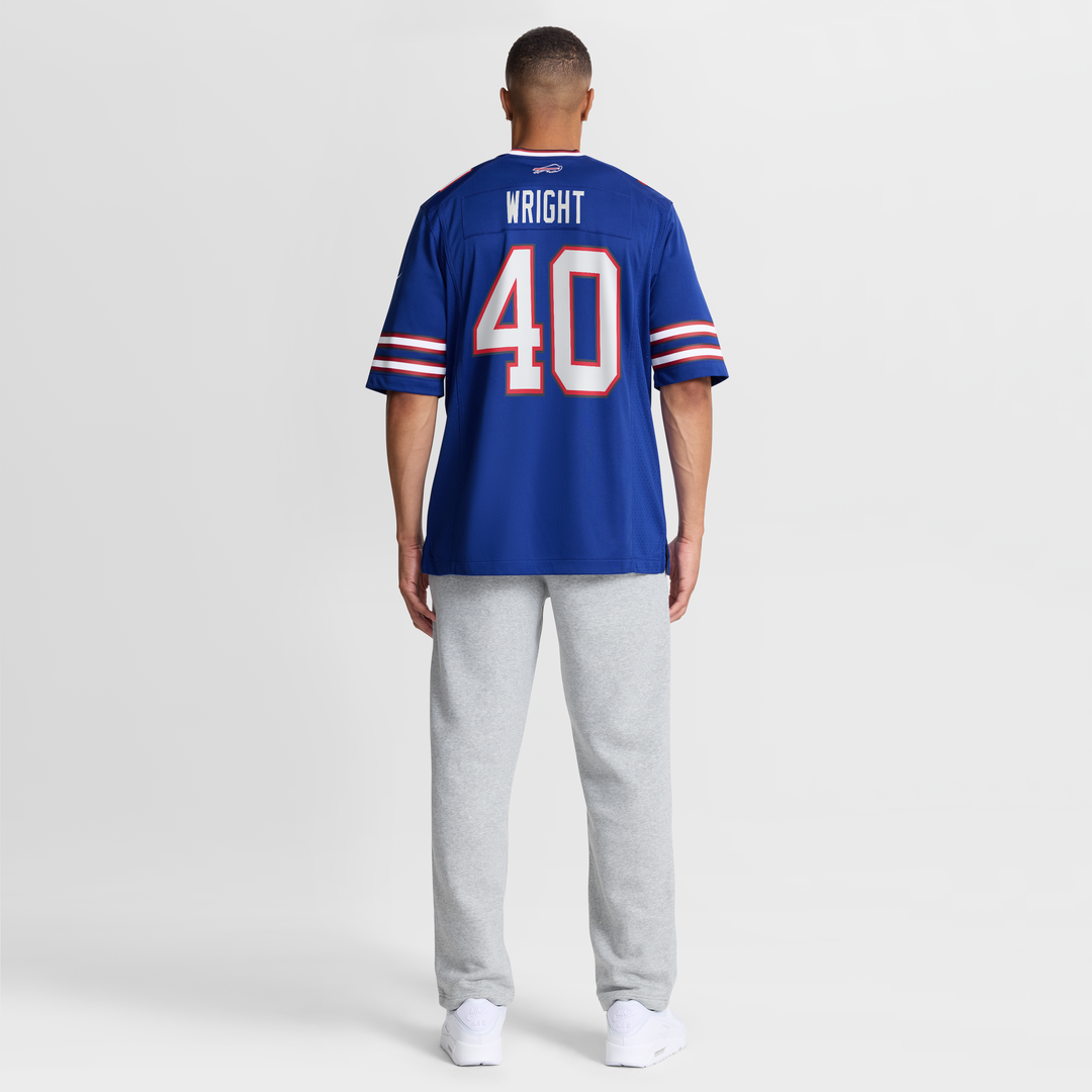 Matthew Wright Buffalo Bills Team Game Jersey - Royal