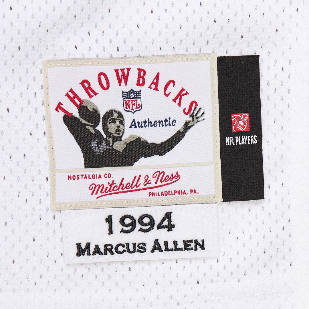 Marcus Allen Kansas City Chiefs 1994 Authentic Throwback Retired Player Jersey - White