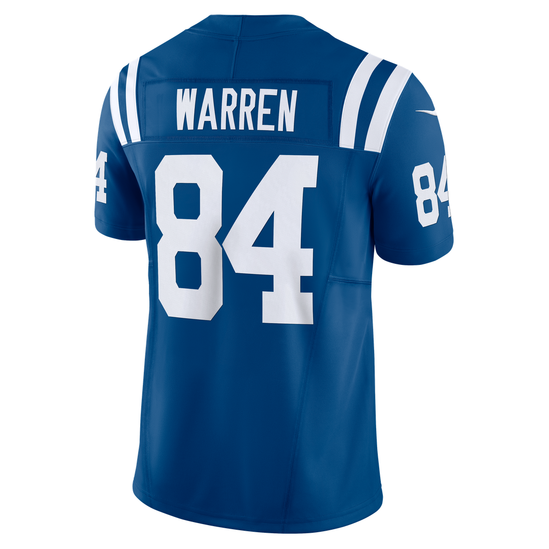 Tyler Warren Indianapolis Colts Team Vapor F.U.S.E. Limited Jersey - Royal