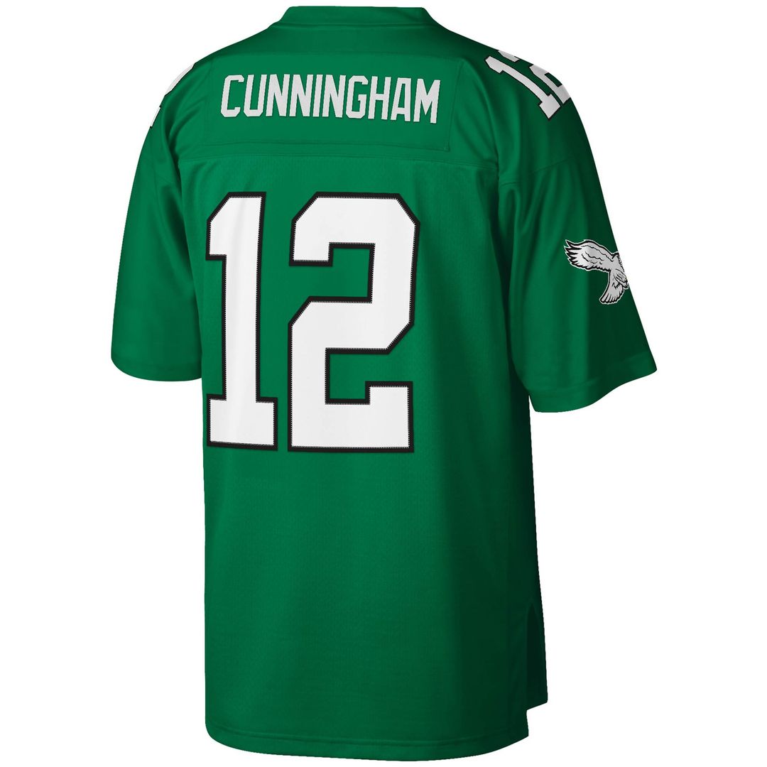 Randall Cunningham Philadelphia Eagles Legacy Replica Jersey - Kelly Green