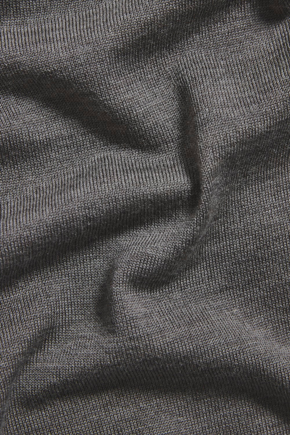 Extra Fine Merino Wool Crew Neck Sweater in Neutral Marl
