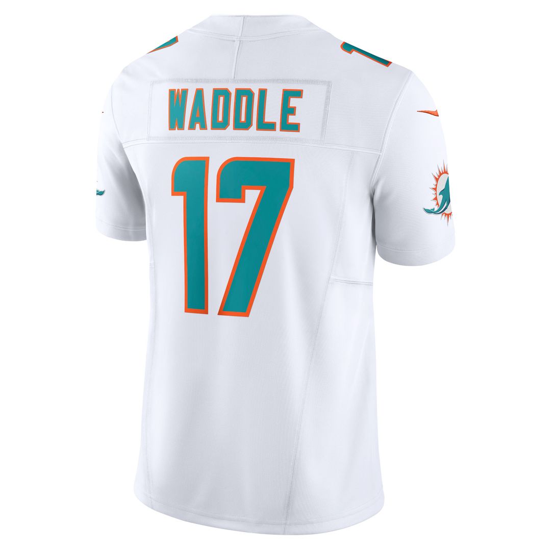 Jaylen Waddle Miami Dolphins Vapor F.U.S.E. Limited Jersey - Aqua