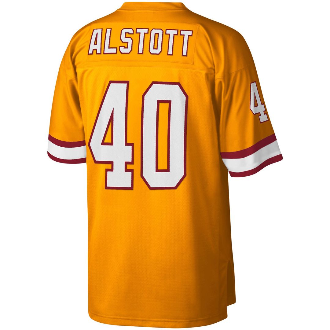 Mike Alstott Tampa Bay Buccaneers Big & Tall 1996 Retired Player Replica Jersey - Orange