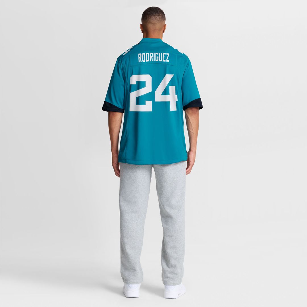 Chris Rodriguez Jacksonville Jaguars Team Game Jersey - Teal