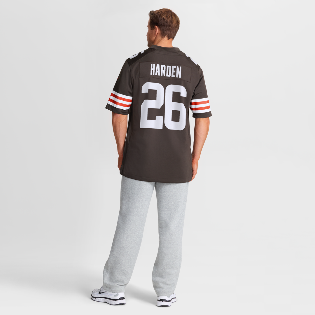 Myles Harden Cleveland Browns Team Game Jersey - Brown