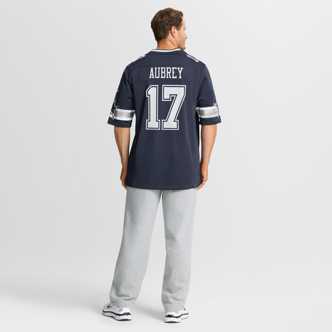 Brandon Aubrey Dallas Cowboys Game Jersey - White