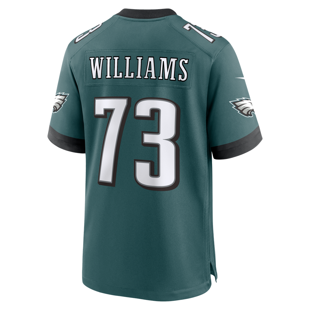 Cameron Williams Philadelphia Eagles Team Game Jersey - Midnight Green