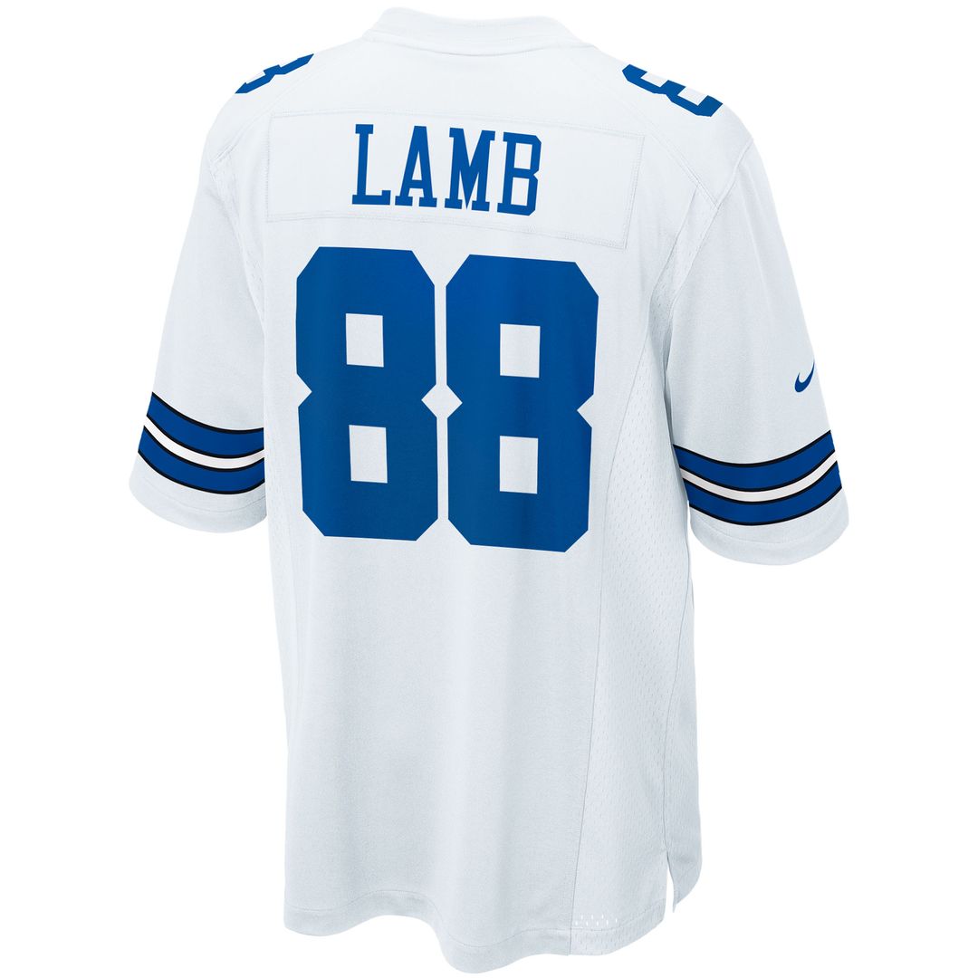 CeeDee Lamb Dallas Cowboys Game Jersey - Navy