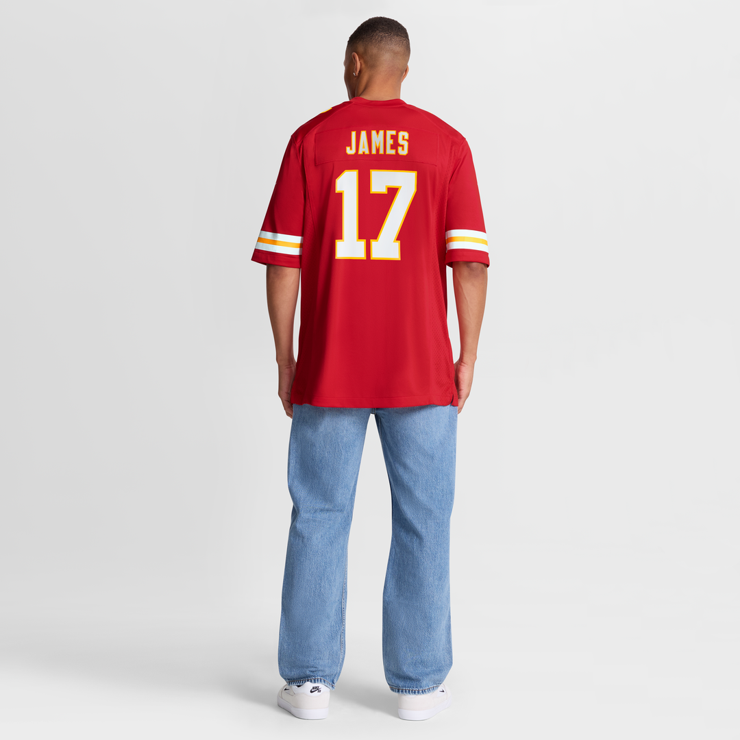 Richie James Kansas City Chiefs Game Jersey - Red