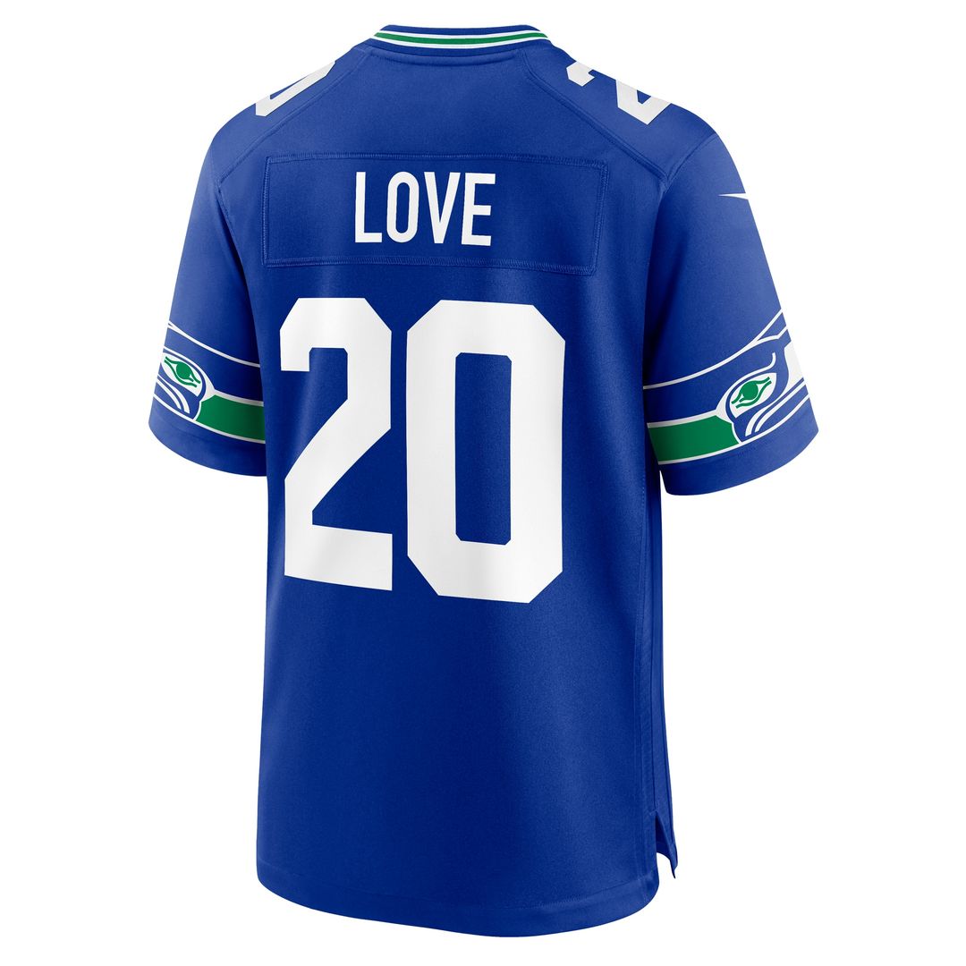 Julian Love Seattle Seahawks Game Jersey - College Navy