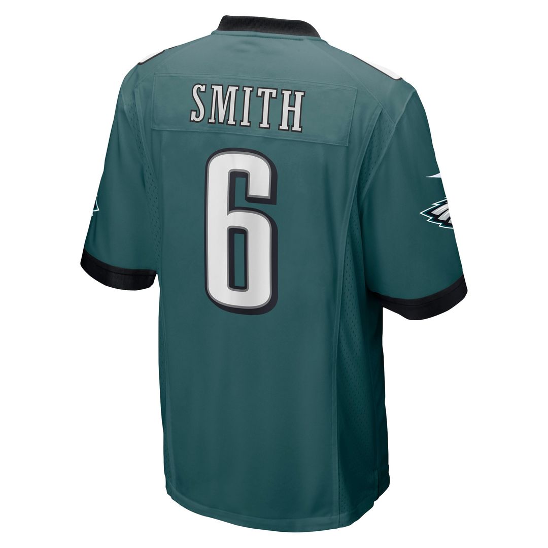 DeVonta Smith Philadelphia Eagles Team Game Jersey - Midnight Green