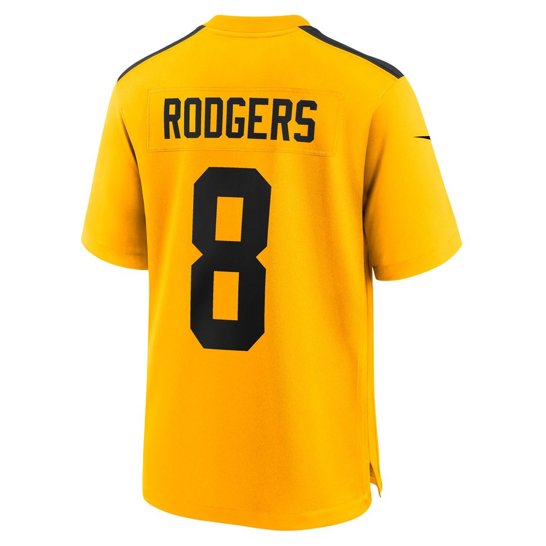 Aaron Rodgers Pittsburgh Steelers Game Jersey - White