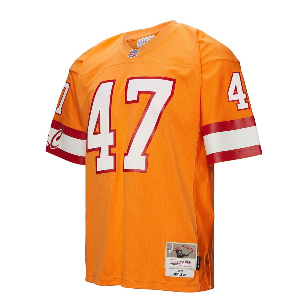 John Lynch Tampa Bay Buccaneers 1993 Legacy Replica Jersey - Orange