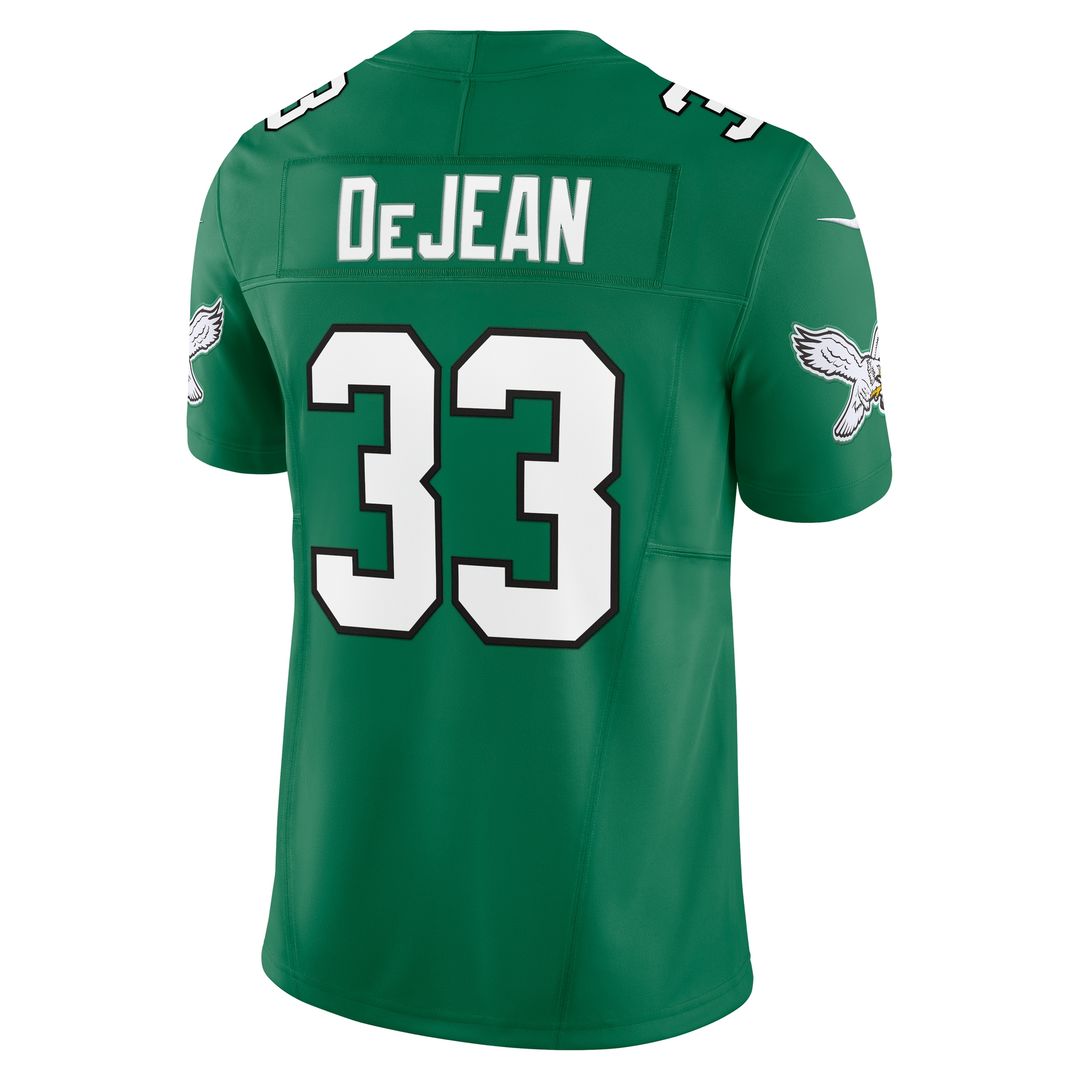 Cooper DeJean Philadelphia Eagles Team Vapor F.U.S.E. Limited Jersey - Midnight Green