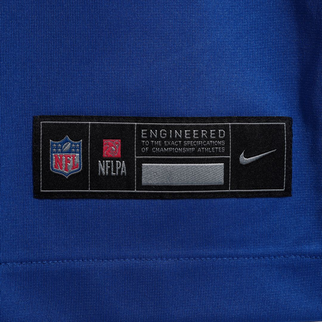 Arvell Reese New York Giants 2026 NFL Draft First Round Pick No. 5 Team Game Jersey - Royal