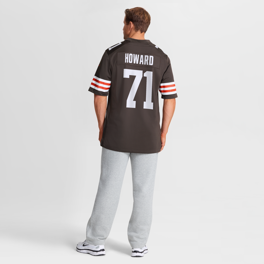 Tytus Howard Cleveland Browns Team Game Jersey - Brown