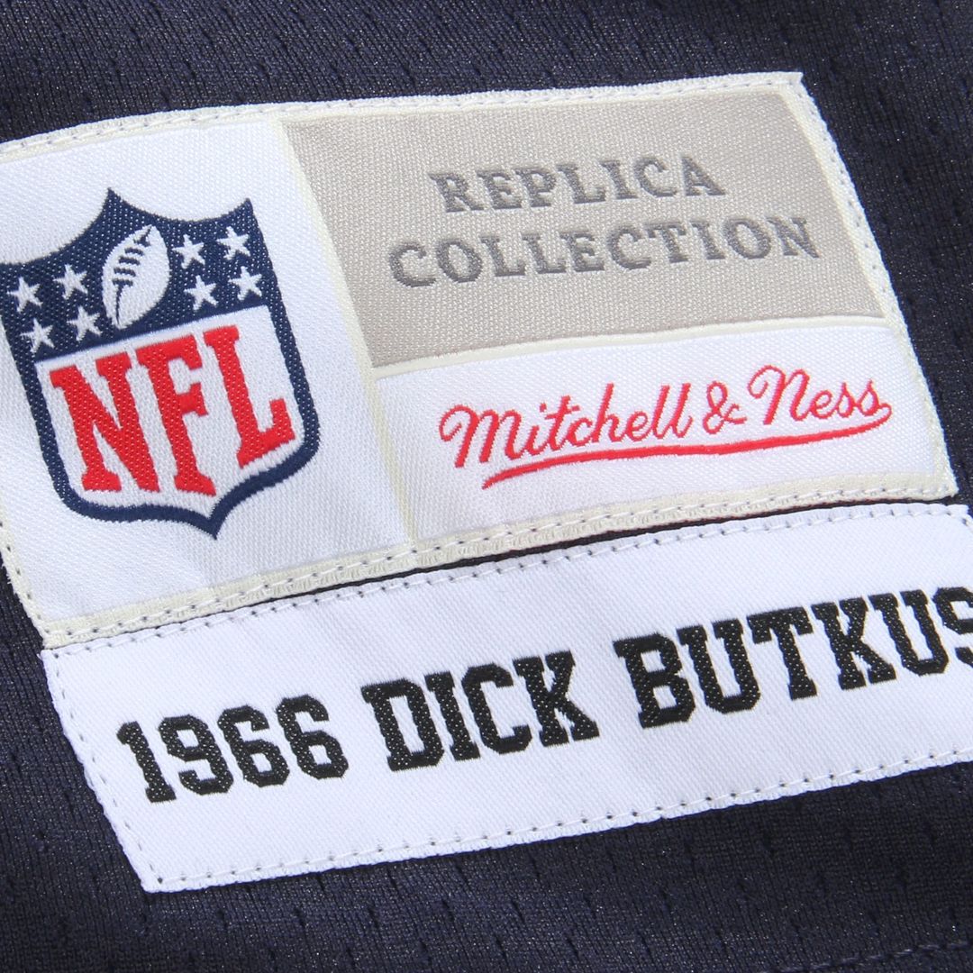 Dick Butkus Chicago Bears Retired Player Legacy Replica Jersey - Navy