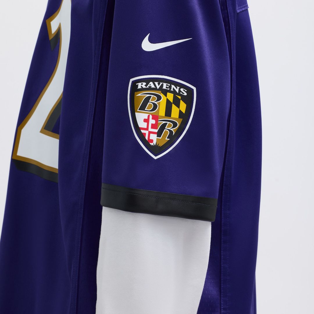 Derrick Henry Baltimore Ravens Game Player Jersey - Purple