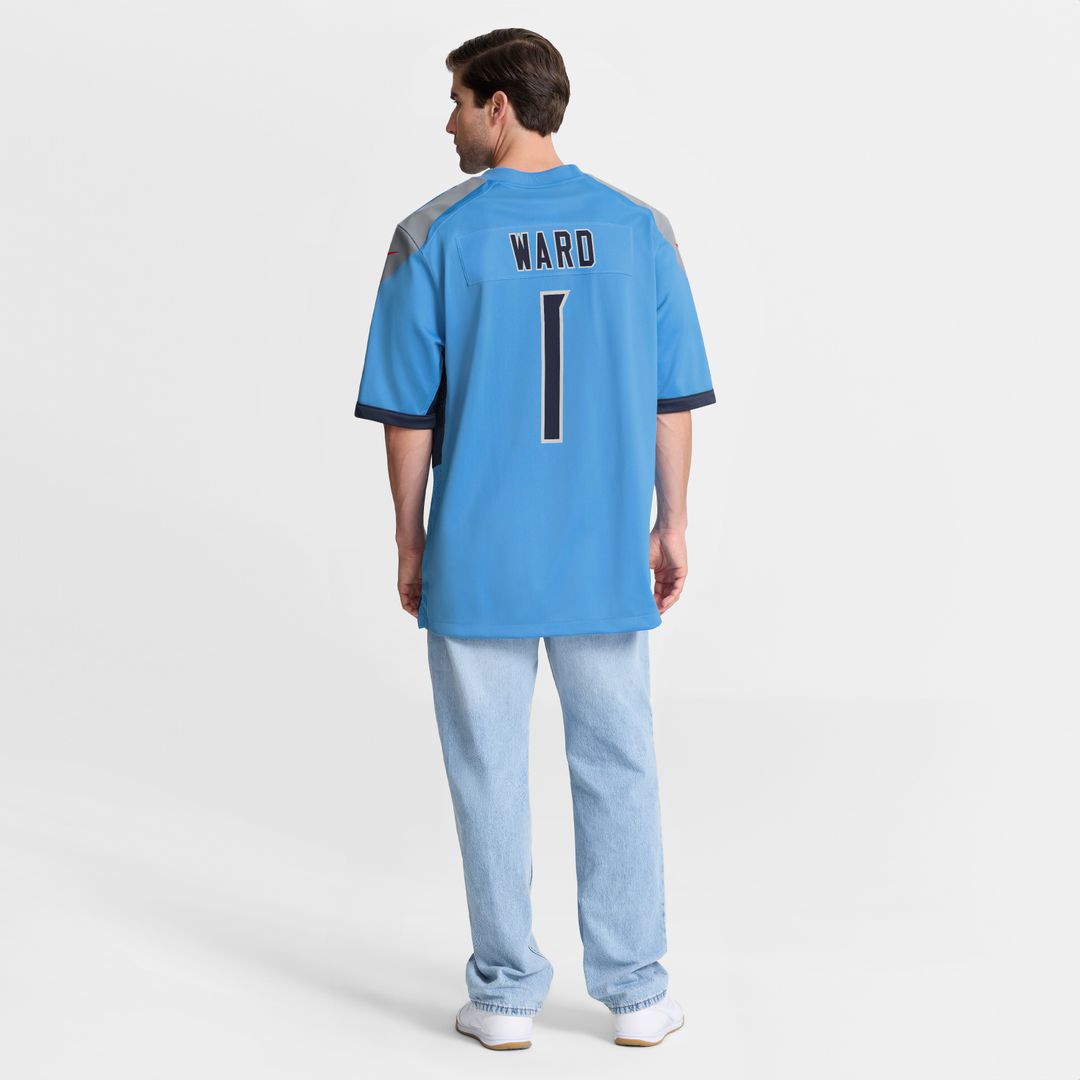 Cameron Ward Tennessee Titans Alternate Game Jersey - Navy